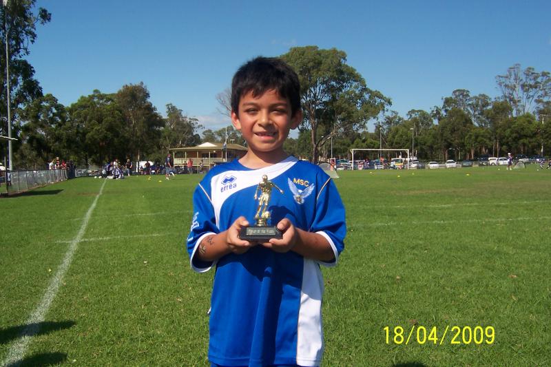 player of the match 18/04/09