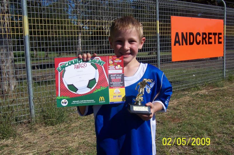 player of the match 02/05/09