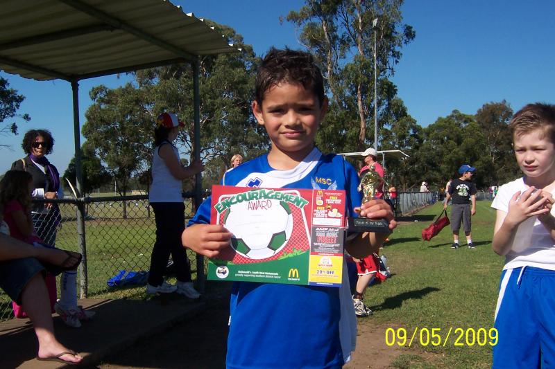player of the match 09/05/09