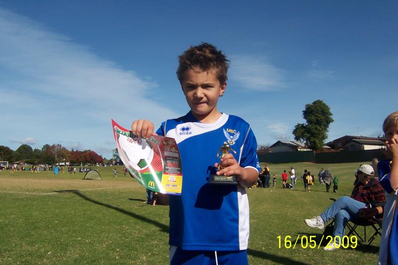 player of the match 16/05/09