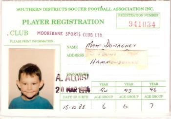 Player's Card 1994
