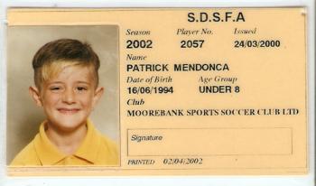 Player's Card 2002